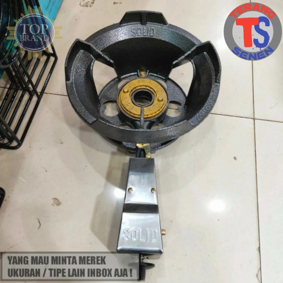 KOMPOR 5B AUTOMATIC SOLID HIGH PRESSURE /KOMPOR API BESAR SOLID 5B