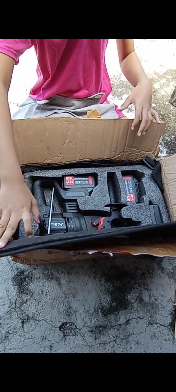 Bor Bobok Baterai Cordless Rotary Hammer Jld J26-48