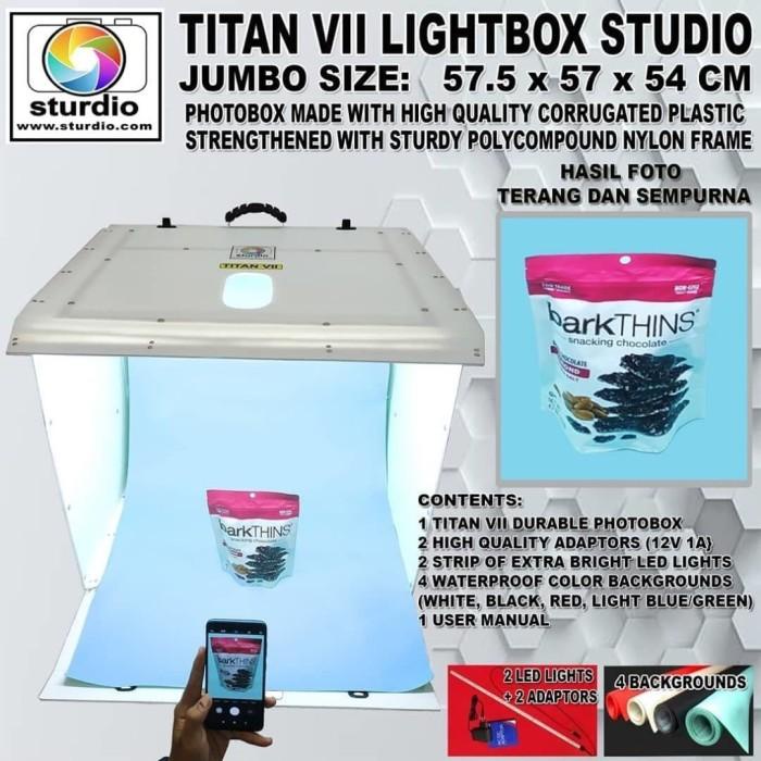 

Sturdio Titan Vii (57X57X54) - Exported Portable Studio Box Size Besar