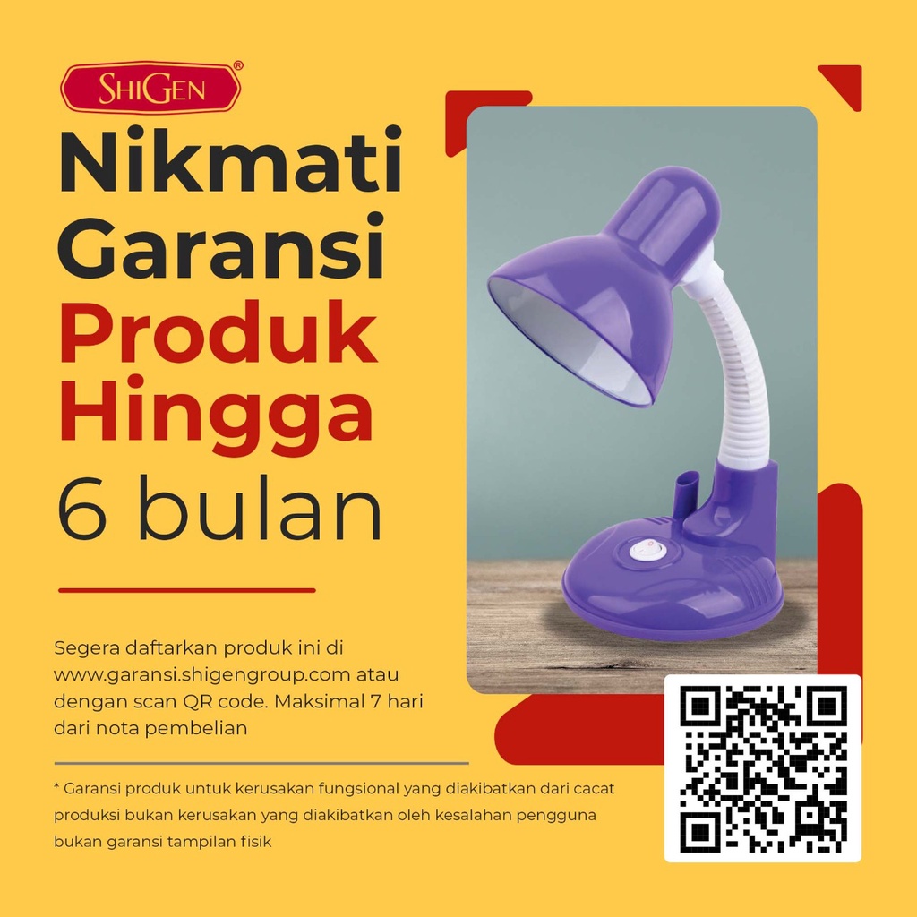 Lampu belajar/ lampu baca/ lampu kerja SHIGEN SG 317