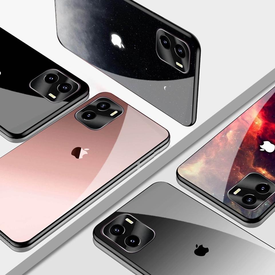 Harga Termurah Softcase Glass Kaca Vivo Y15s 2021 (CASING HP Y15s 2021) ( S01 )