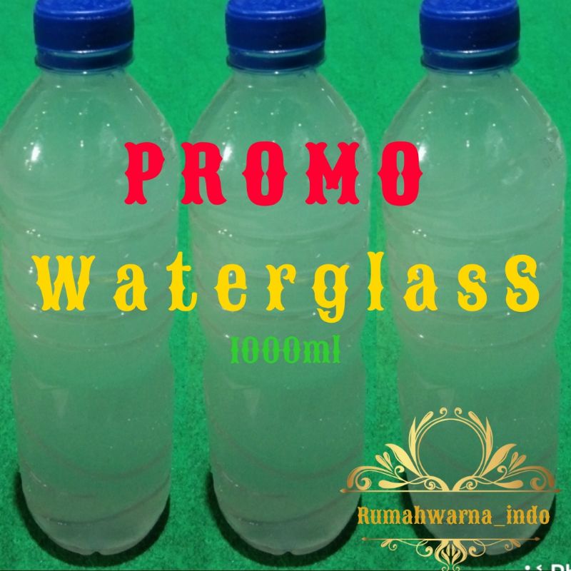 TERMURAH WATERGLAS 1KG, PENGUAT WARNA BATIK, PENGUAT WARNA TIE DYE
