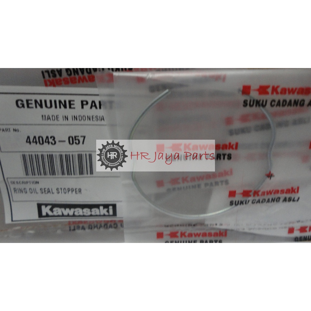 KANCING KLIP KARET SEAL SHOCK SKOK DEPAN NINJA 150 R SS RR KLX150 S L HARGA SATUAN 44043-057