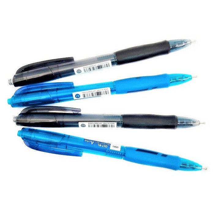 

PULPEN CETEK RECTRACT 0.7 MM UJUNG LANCIP NEEDLE TIP BALLPOINT HITAM BIRU