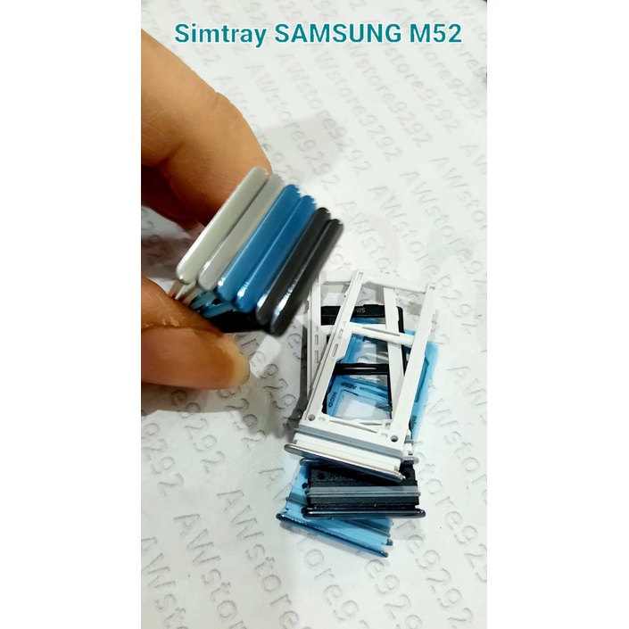 Slot Tempat Dudukan Kartu Simcard Sim card Lock Simtray Sim Tray SAMSUNG M52