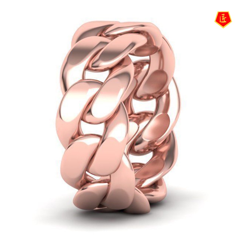 [Ready Stock]Creative Twisted String Glossy Ring