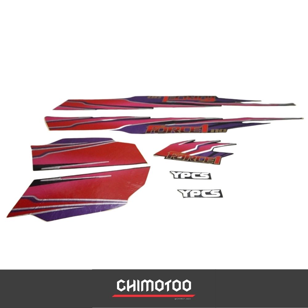 Stiker Sticker Striping Lis Yamaha Force 1  Force1 95-96