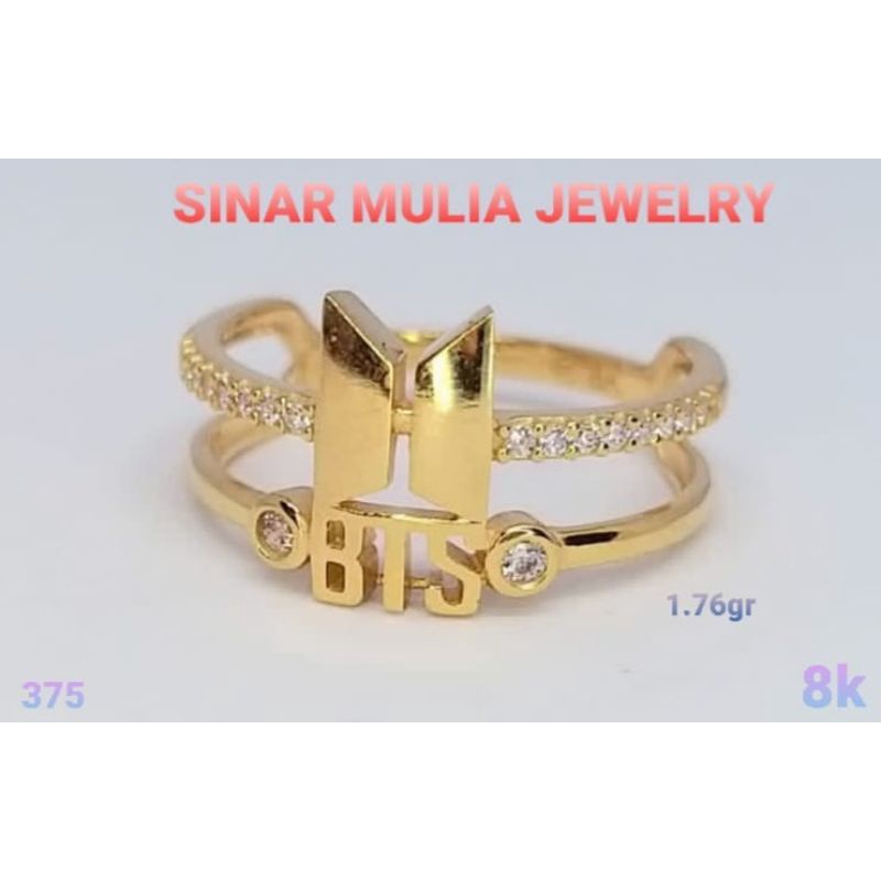 CINCIN BTS EDITION EMAS ASLI