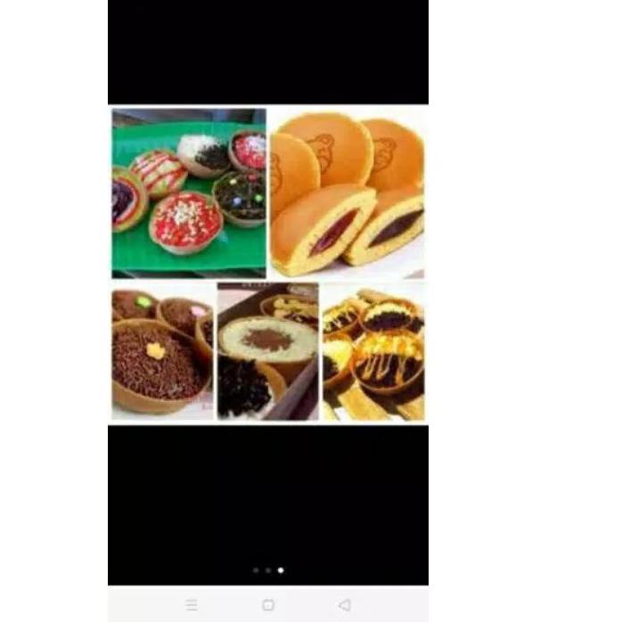 ☈ CETAKAN TEFLON 7 & 8 LUBANG DATAR MARTABAK MINI APEM ☛