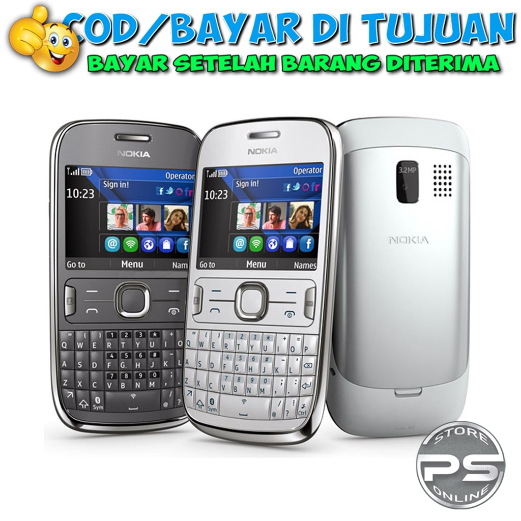 HP Nokia 302 ASHA - HP Nokia tipe ASHA - HP Nokia QWERTY