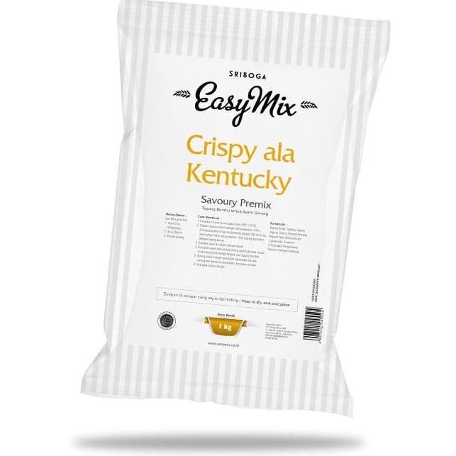

Sriboga Easymix Crispy Ala Kentucky 1kg - Tepung Ayam Goreng
