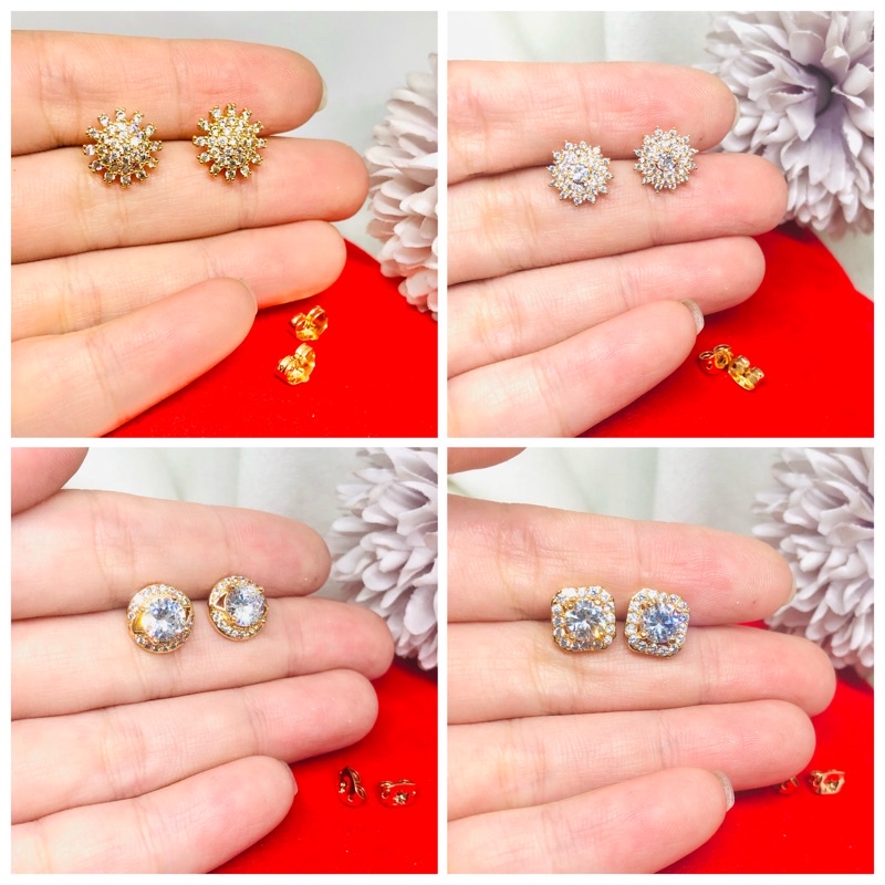 Anting giwang mata mewah gold emas Xuping