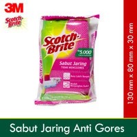 Sabut Jaring Alat Makan Plastik Scotch-brite 3m Id-t60