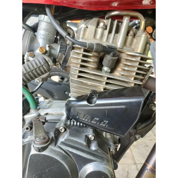 cover duck byson bison original baru set breket/ cover mesin YRCS cb gl mp jasptyle rxking set breket cover-1