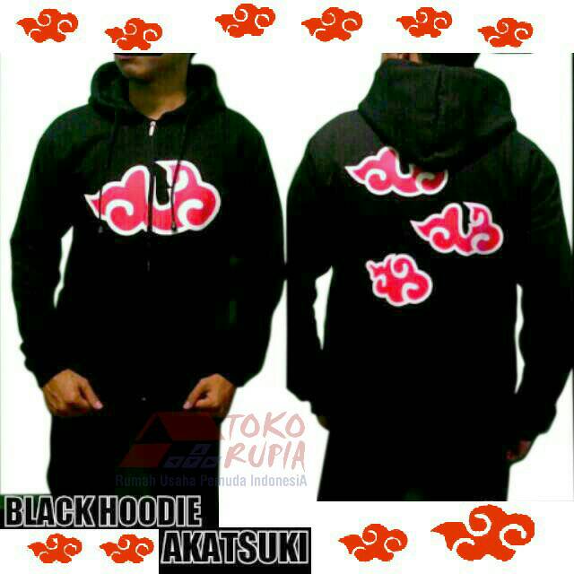 Jaket Akatsuki Black ID