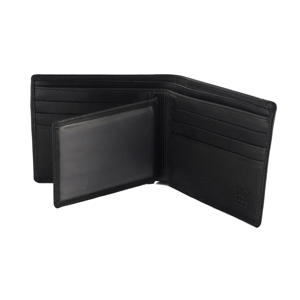 TOKOKOE - Dompet Pria model Tidur bahan Kulit Premium Dompet Lipat - BB 543 Black Brown