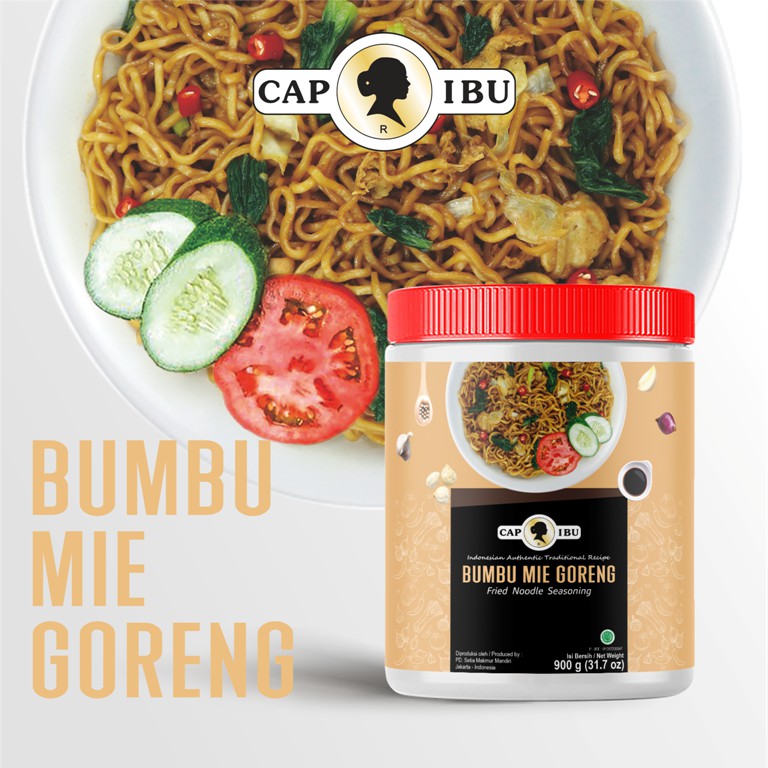 CAP IBU Bumbu Mie Goreng Kemasan Pot