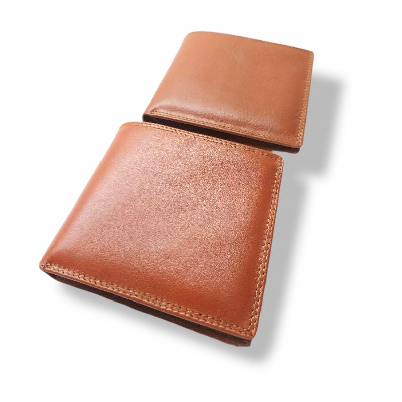 Dompet Pria Kulit Asli  Embos Polos - Tanpa Kain Furing
