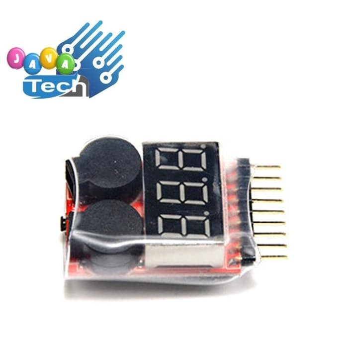 1-8S Lipo Battery Low Voltage Buzzer Alarm