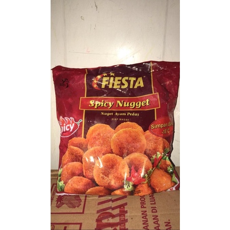 

FIESTA Spicy Chicken Nugget 500 gram Naget Ayam