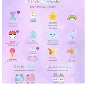 ❇ Bath Bomb/ bubble bath bombs/ bath bomb anak/ bath bomb handmade ◌