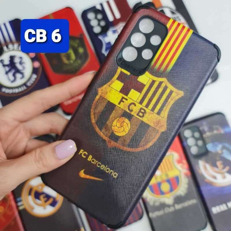 CB Softcase Club Bola Barcelona MU Chelsea Liverpool Madrid Samsung A22 4G A22 5G A32 4G A32 5G