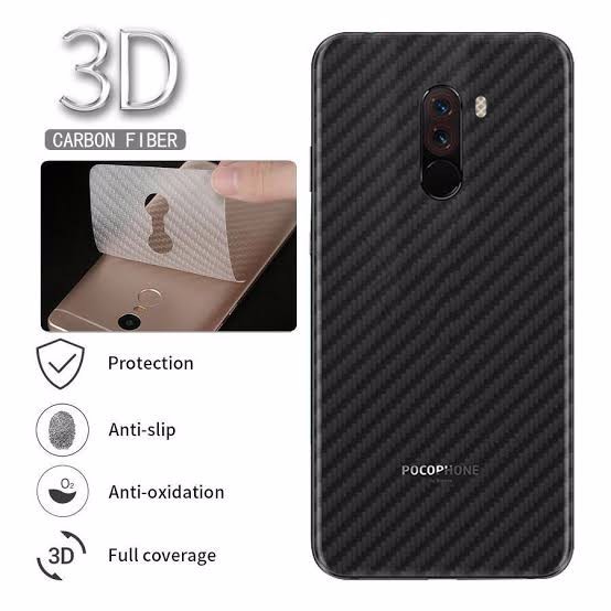 STIKER ANTI GORES BELAKANG GARSKIN COVER SKIN CARBON VIVO Y11 Y12 Y15 Y15S Y17 Y19 Y71 Y91C Y93 Y95 V5 V7 V7+ V9 V11 V17 V19 V20 SE V21 V21E V23E V25 V25E PRO RB4430