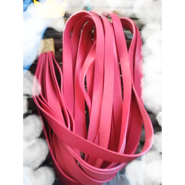 karet speargun panah ikan pipih merah 3mm