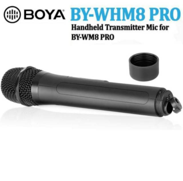 BOYA BY-WHM8 PRO WIRELESS HANDHELD MICROPHONE - BOYA BY-WHM8 PRO