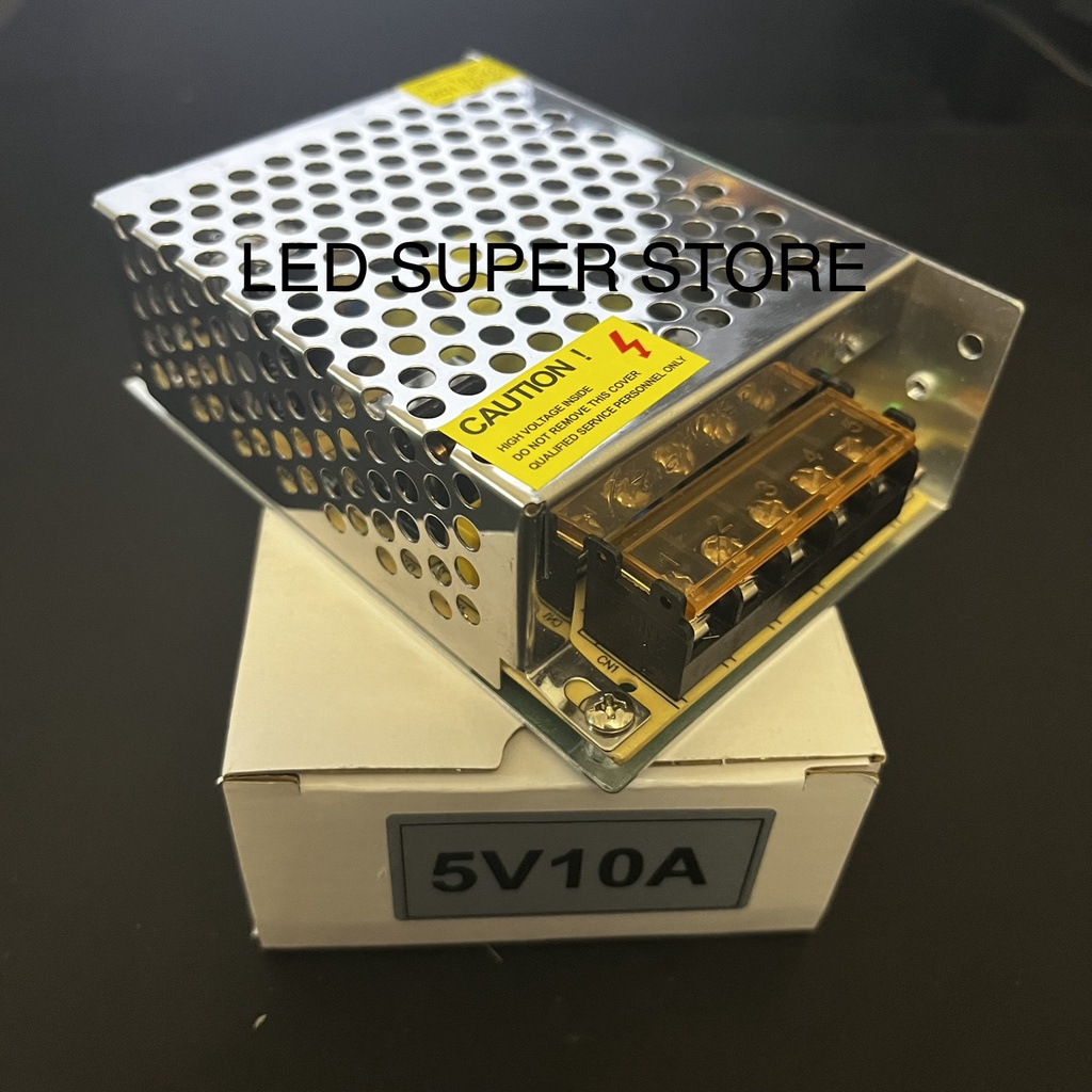 Power Supply DC 5v 10A 50W | Body Kecil