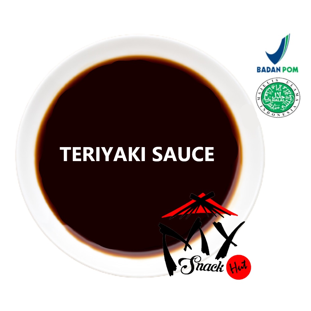 TERIYAKI SAUCE 50GR - JAPANESE COOKING GRILL BROIL SEASONING SAUS SAOS MASAKAN JEPANG HALAL MUI