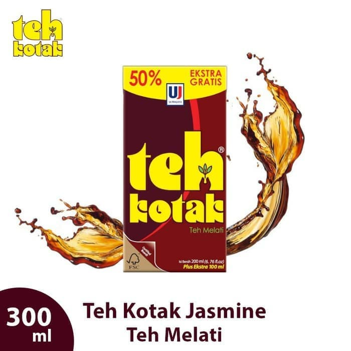 

Teh Kotak Jasmine 300ml 1 dus*24pcs Grosir Murah