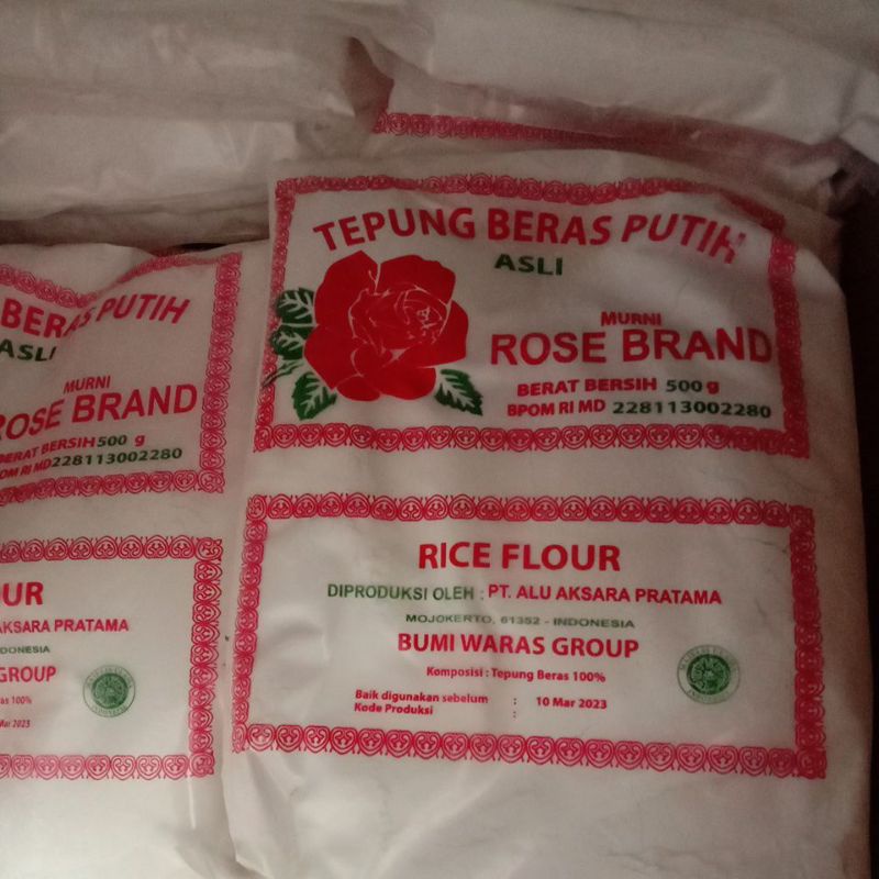

Tepung Beras Putih Rose Brand