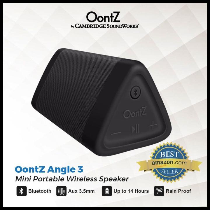 Oontz Angle 3 Cambridge Soundworks Bluetooth Speaker - Hitam