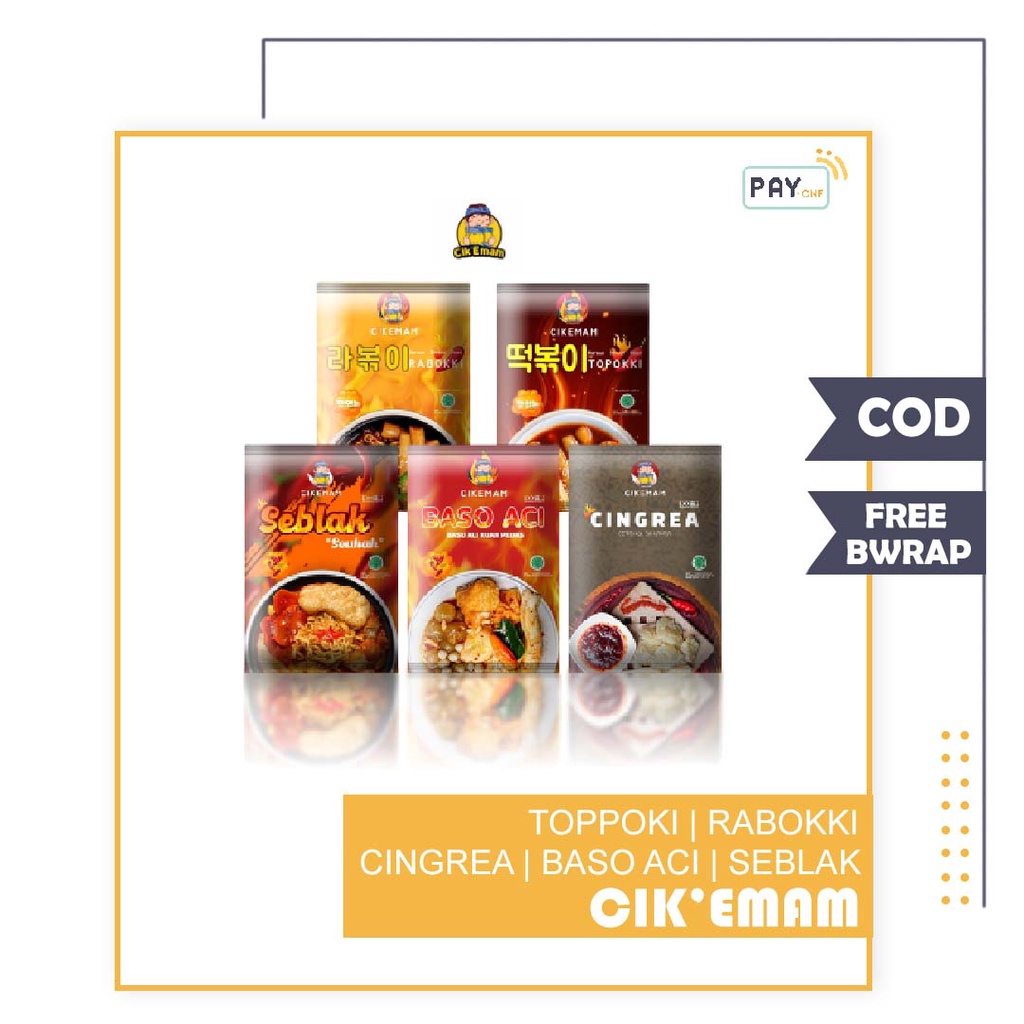 

Rabokki Topokki Baso Aci Original Cik Emam Korean Food Halal