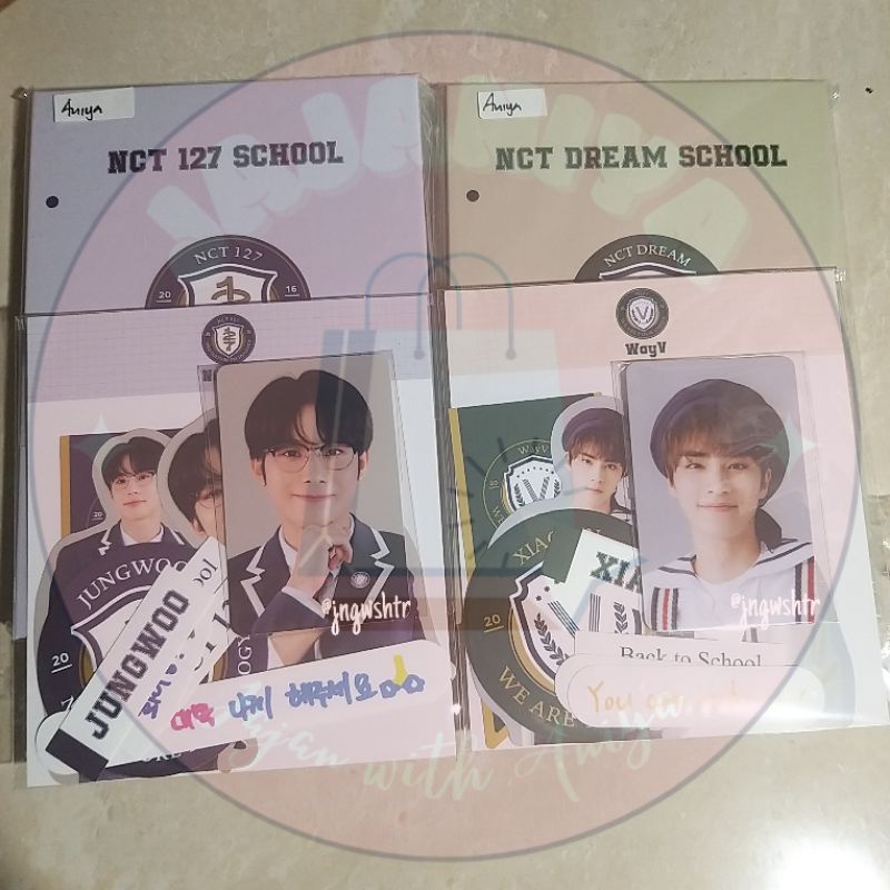 Luggage Sticker B2S SET NCT 127 JUNGWOO WAYV XIAOJUN