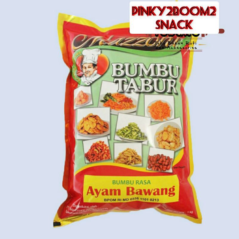 1kg Mazzoni Ayam Bawang Bumbu Tabur Rasa Ayam Bawang 1 kg Mazoni