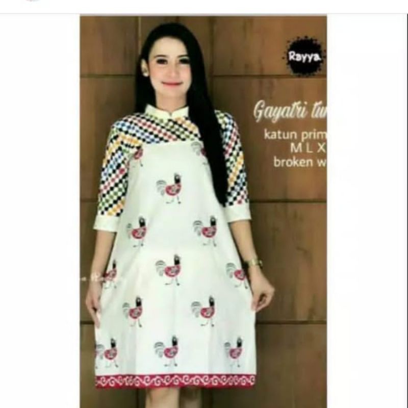 tunik Gayatri katun batik solo halus