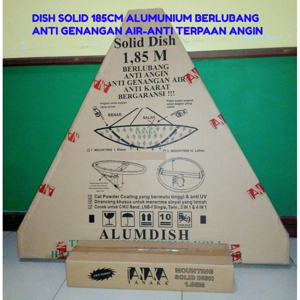 Dijual  Murah Tanaka Antena Parabola Dish C KU Band 6Feet 6ft Solid Lubang JKT