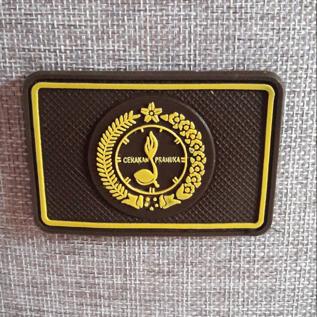 PATCH PRAMUKA - PATCH RUBBER LOGO PRAMUKA