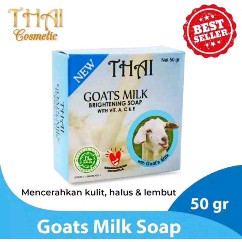 SABUN THAI GOATS MILK ORI [ 𝐁𝐏𝐎𝐌 ]