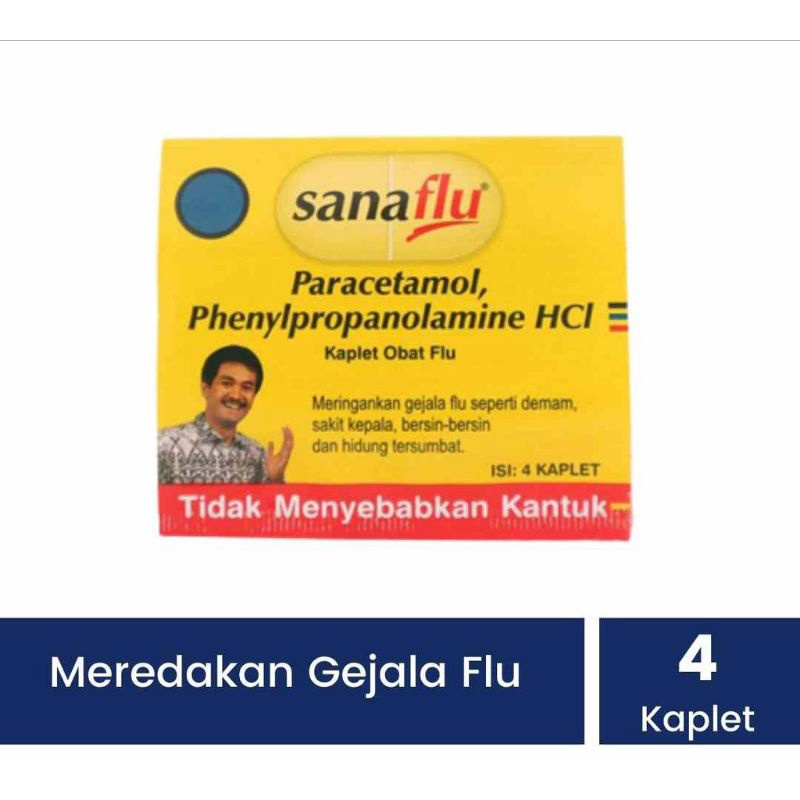 Sanaflu - Obat Flu / Pilek / Sakit Kepala
