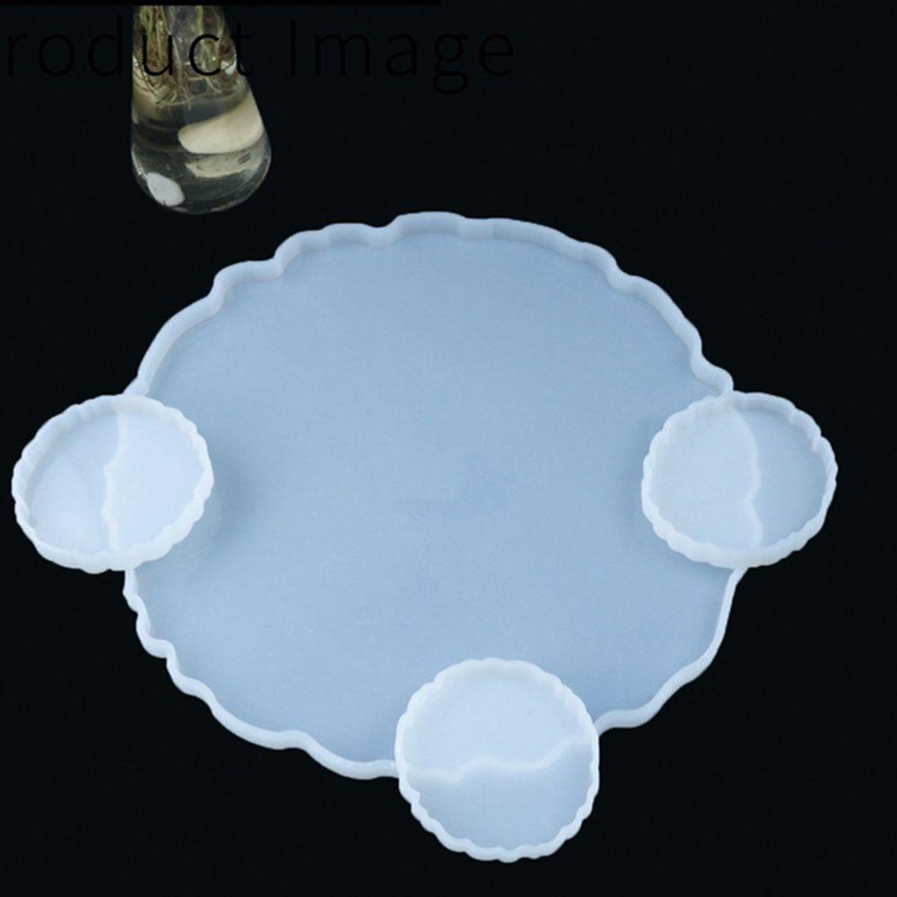 Preva Cetakan Resin Casting Handmade Tray Mould Lem Menjatuhkan DIY Craft Kristal Epoxy