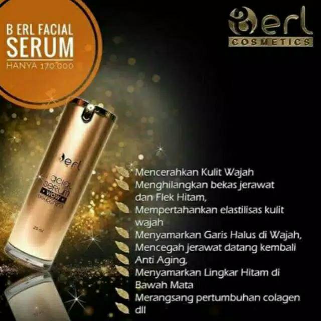 B ERL FACIAL SERUM COSMETICS -ALEXAGROSIR