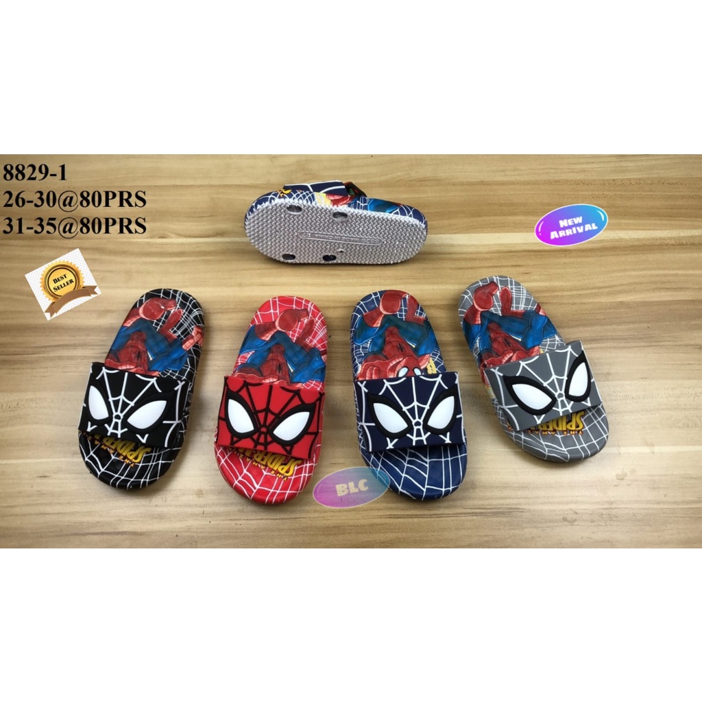 sandal karaet anak sandal karakter spiderman anak-anak terbaru ori produk impor