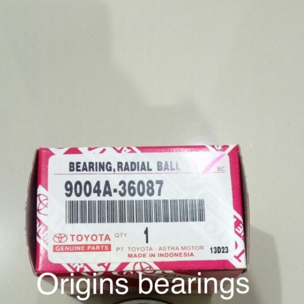 Bearing roda depan avanza
