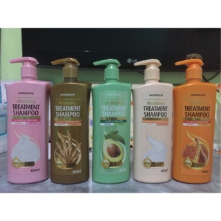 Watsons Treatment Shampoo 400ml Conditioner 200ml Shopee Indonesia