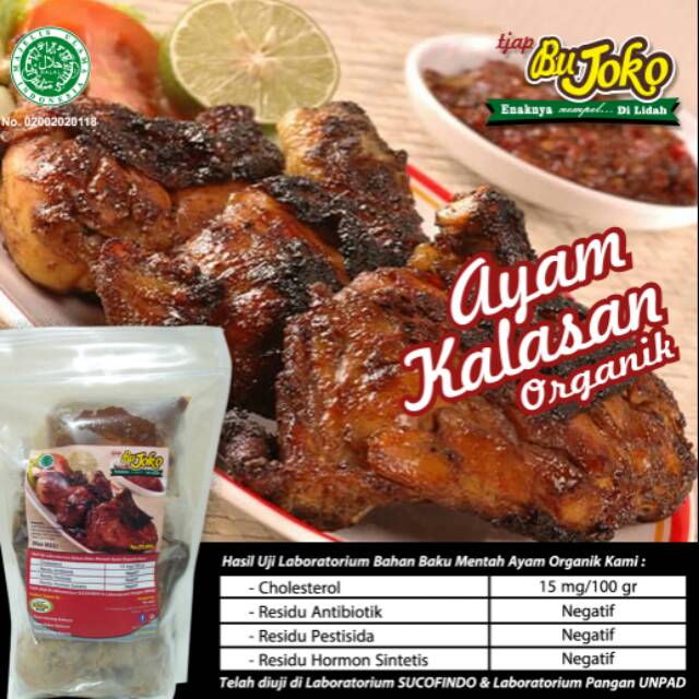 

Ayam Kalasan Organik Frozen