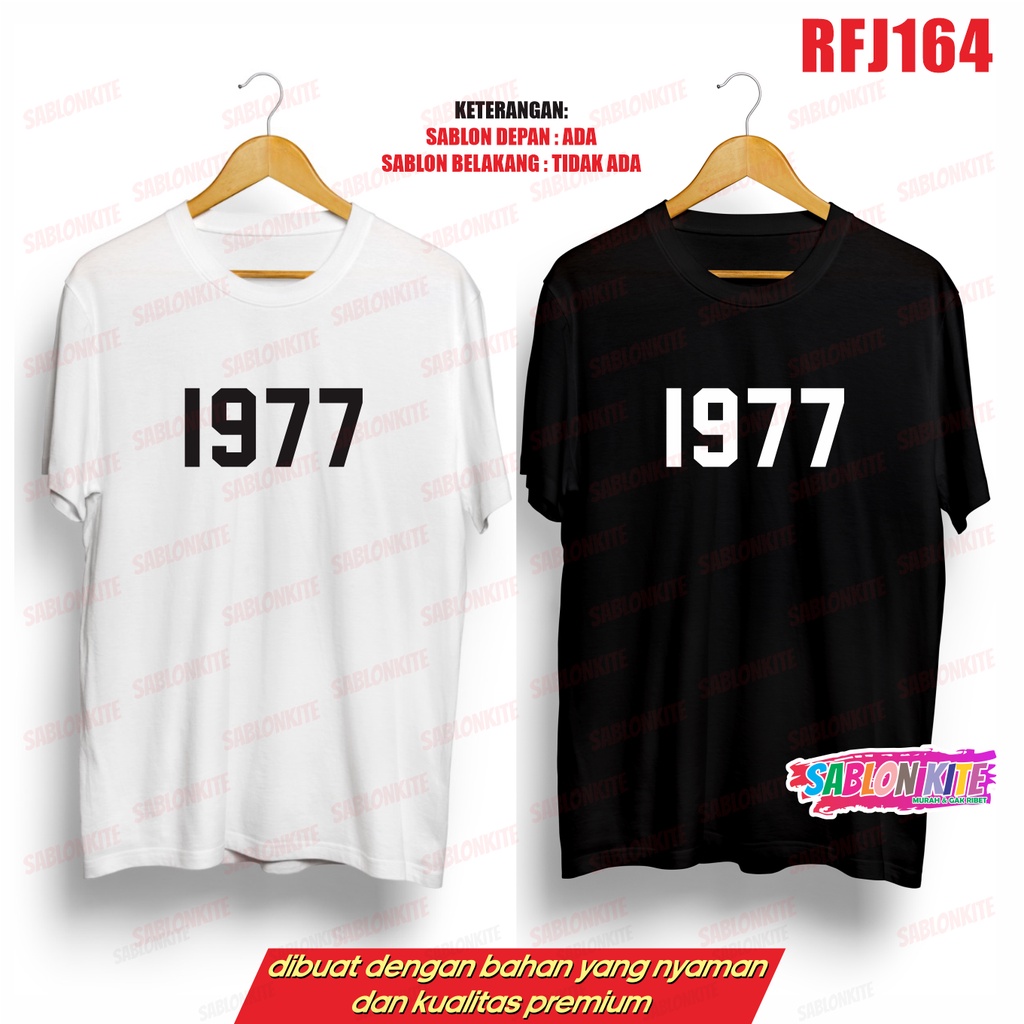 MURAH!!! KAOS NAMJOON RM 1977 RFJ164 TAEHYUNG JIMIN