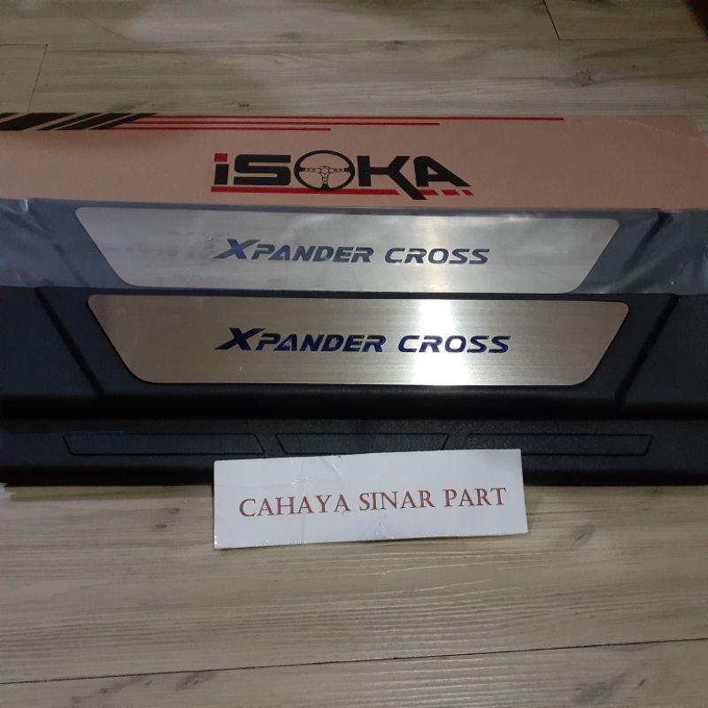 Door Sillplate Xpander samping Lampu Led Sill Plate